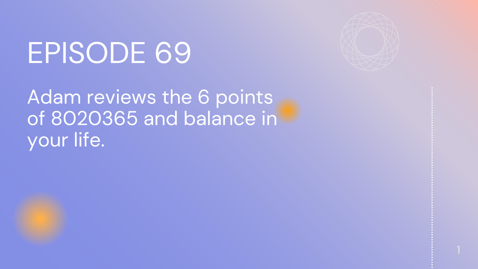 8020365 PODCAST - Episode 69 