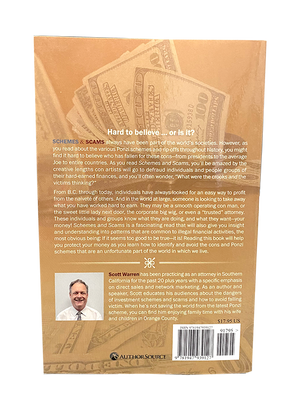 Schemes and Scams by Scott Warren - Paperback